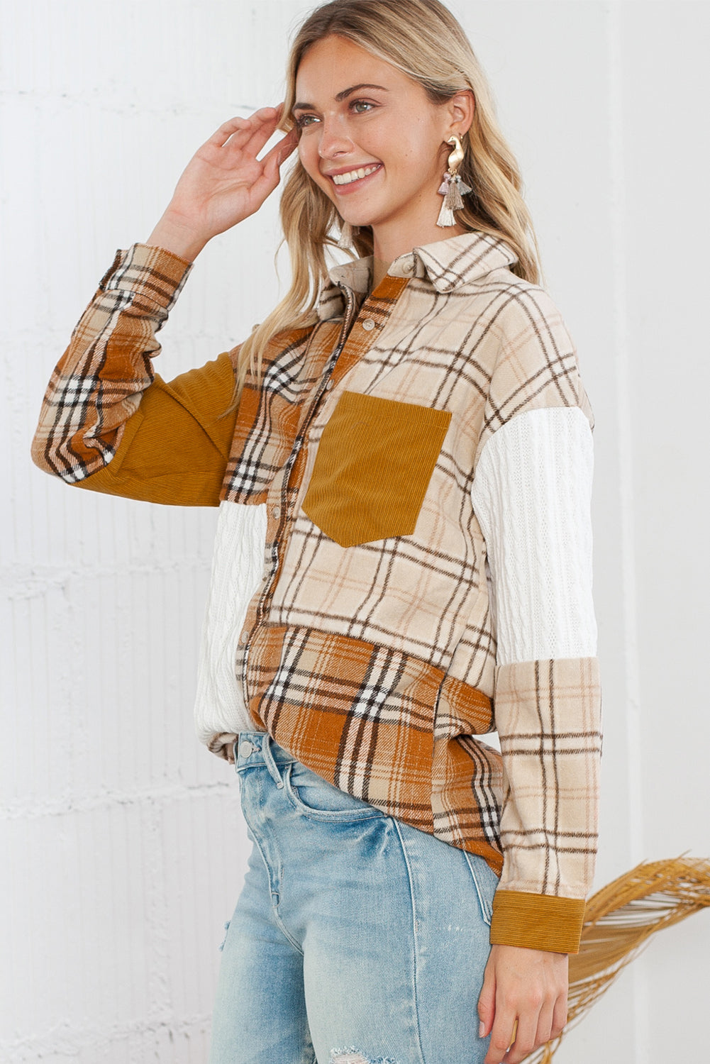 Surechemise boutonnée | Multicolore | Pour FEMMES