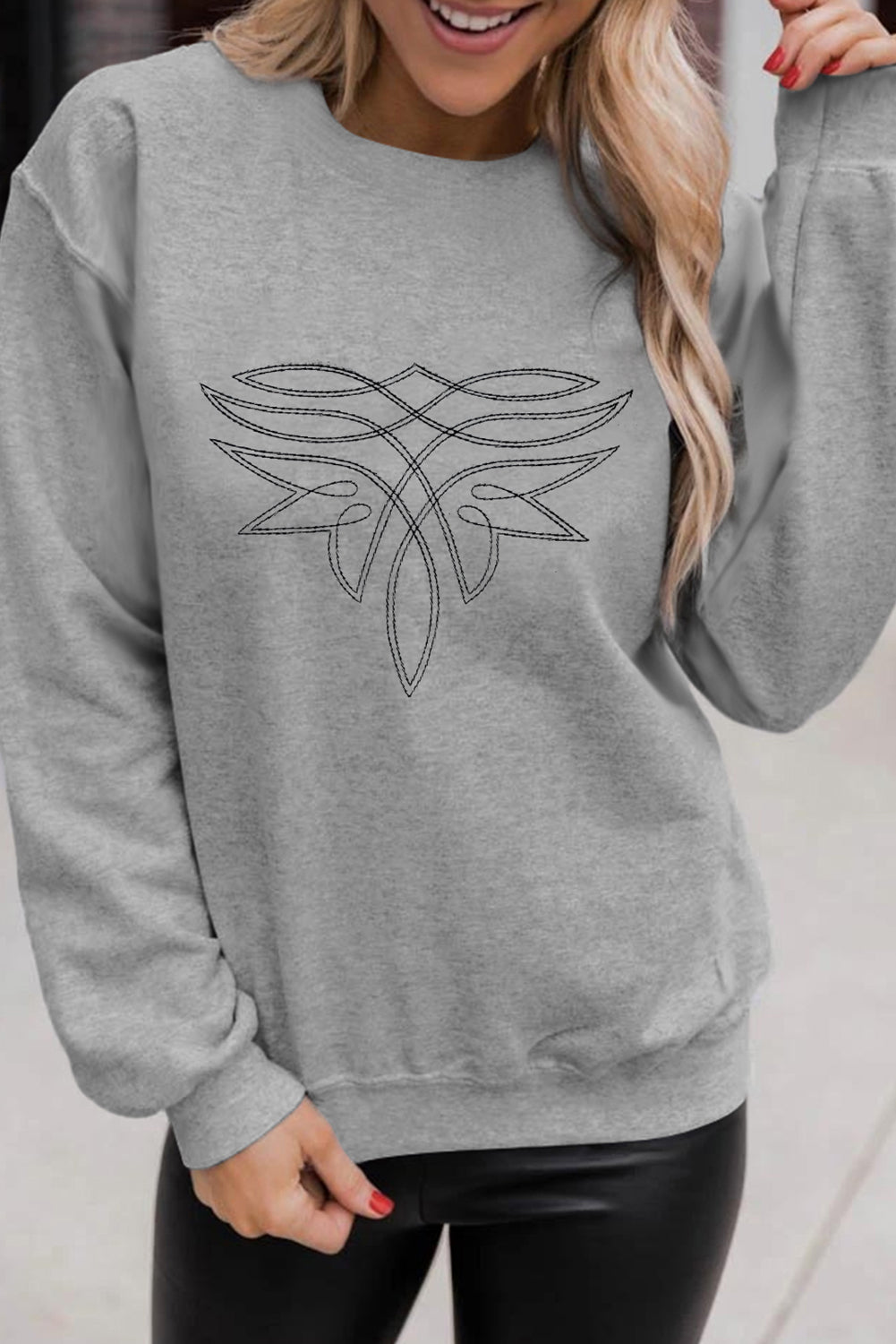 Sweatshirt "Pauline" pour FEMMES