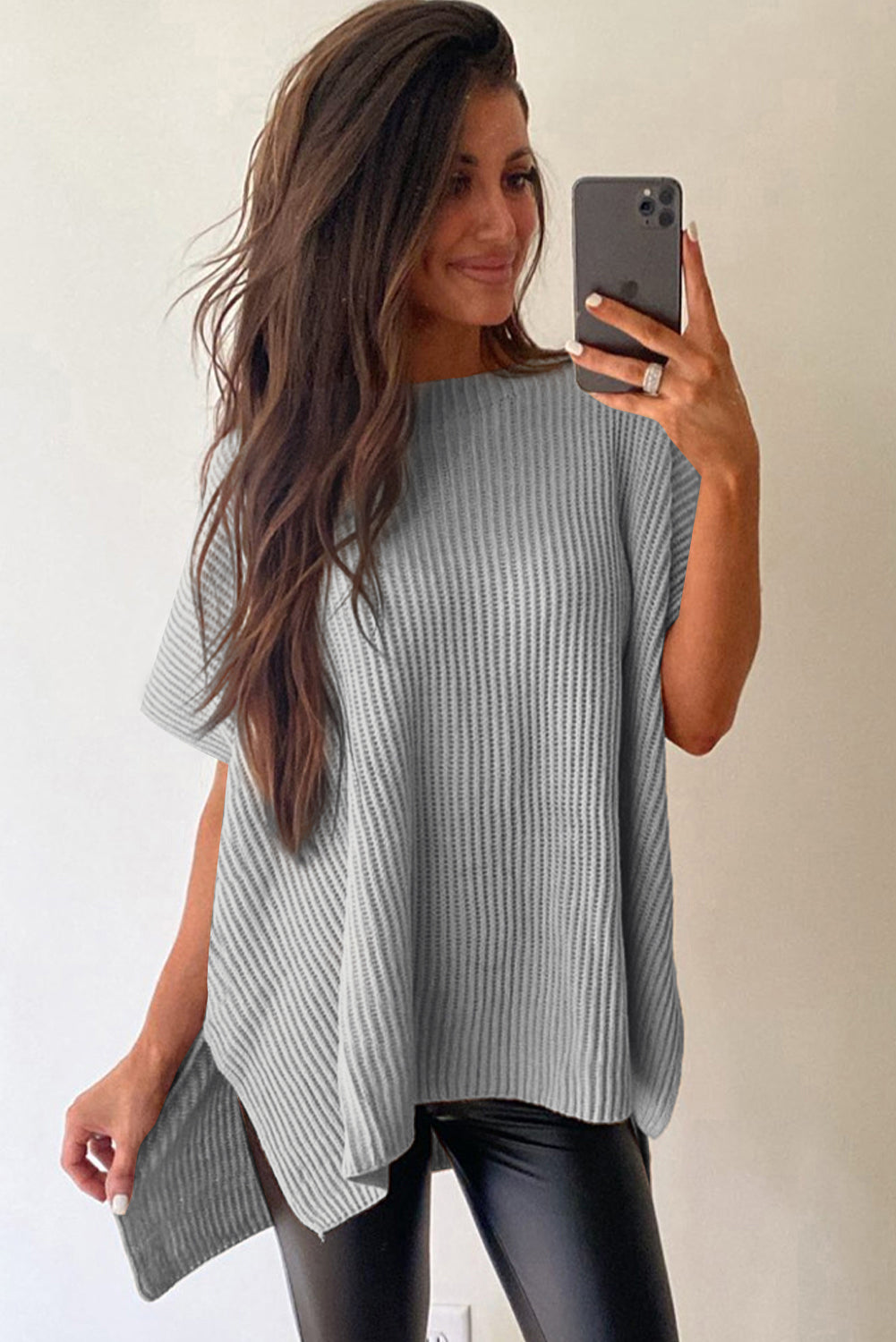 Pull Oversize rose "Mélanie" | Pour FEMMES