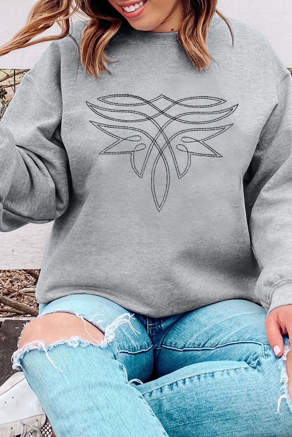 Sweatshirt "Pauline" pour FEMMES