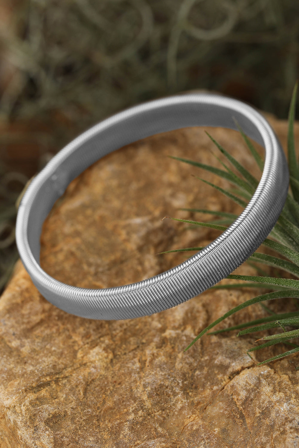 Adjustable silver metal bracelet | For WOMEN