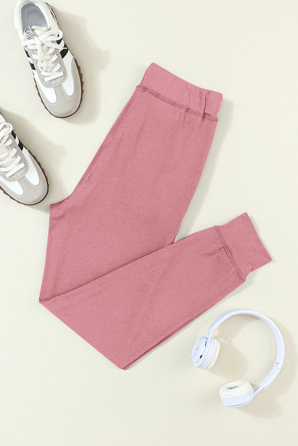 Black skinny joggers | With pockets | For women