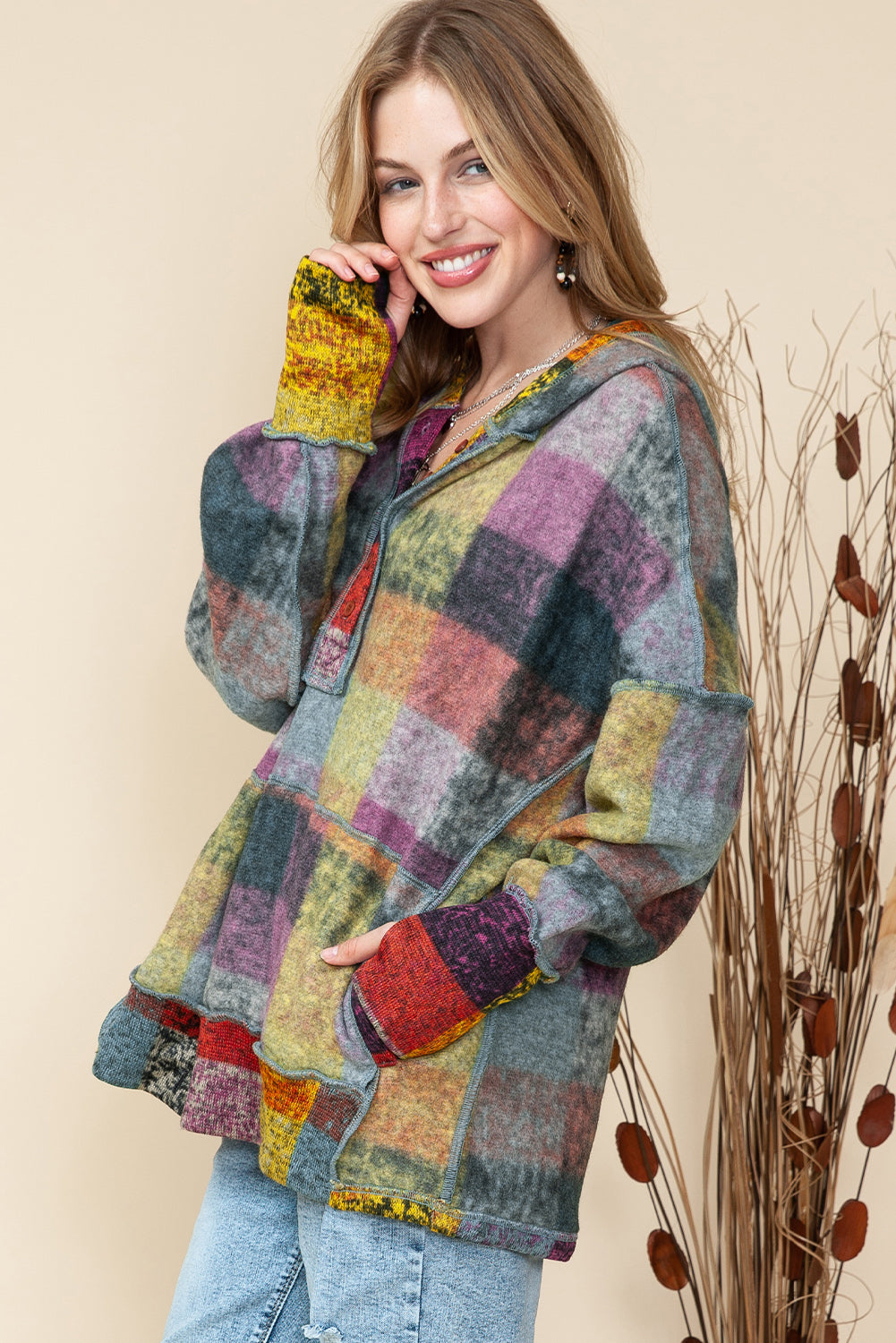 Pull à capuche "Noémie" pour FEMMES