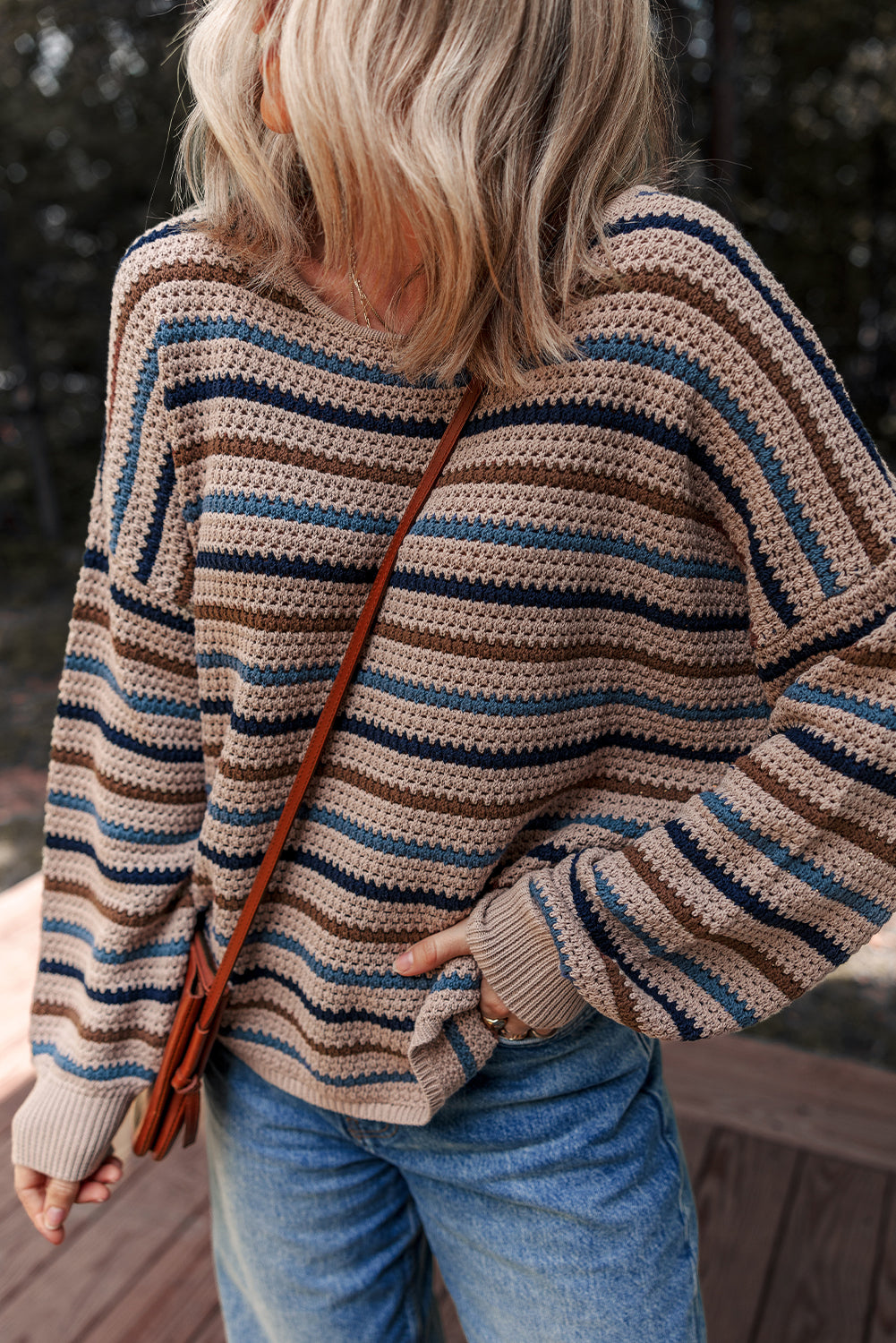 Pull large "Iris" pour FEMMES