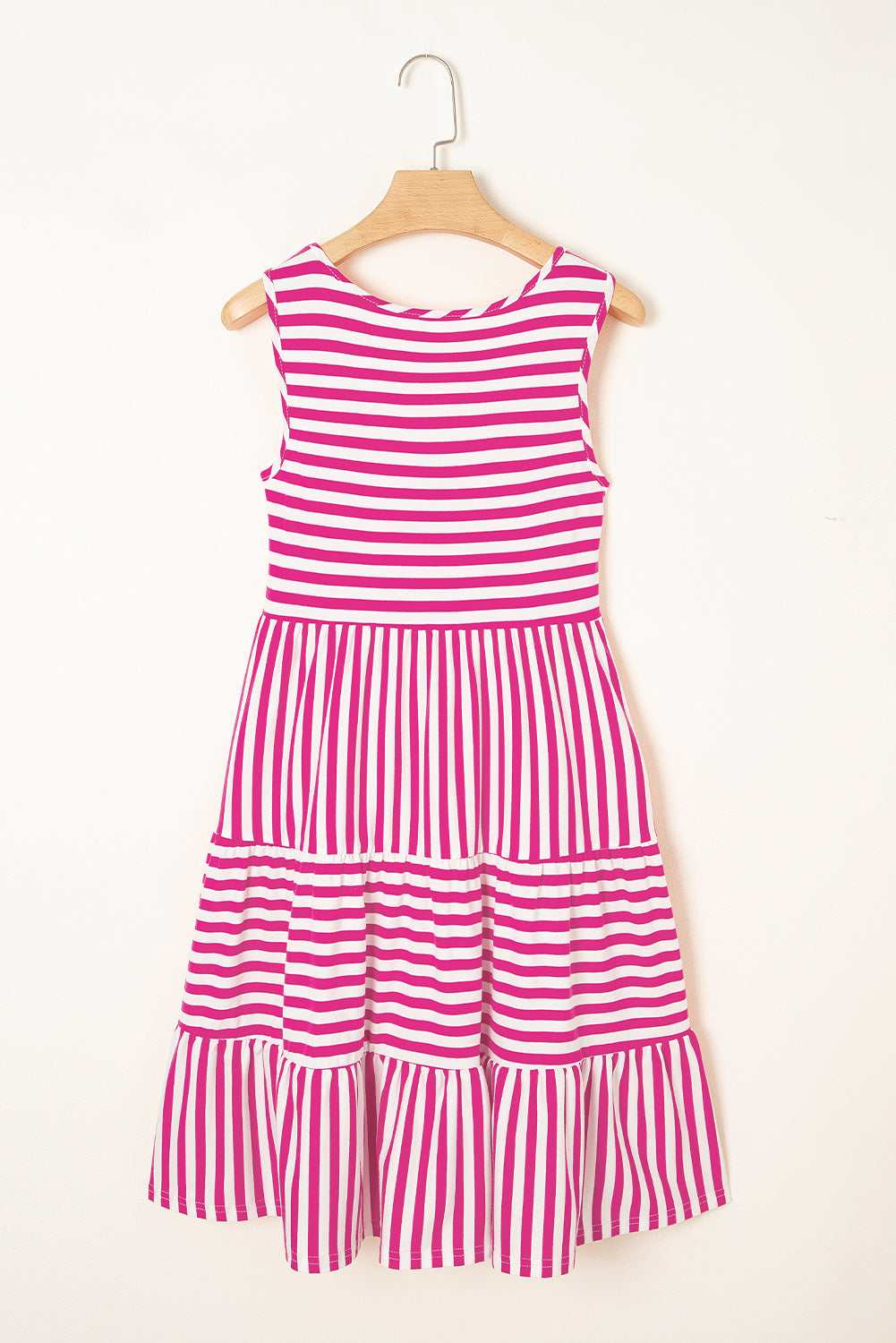 Robe courte "Juliette" | Bleu, Noir, Rose | Sans manches