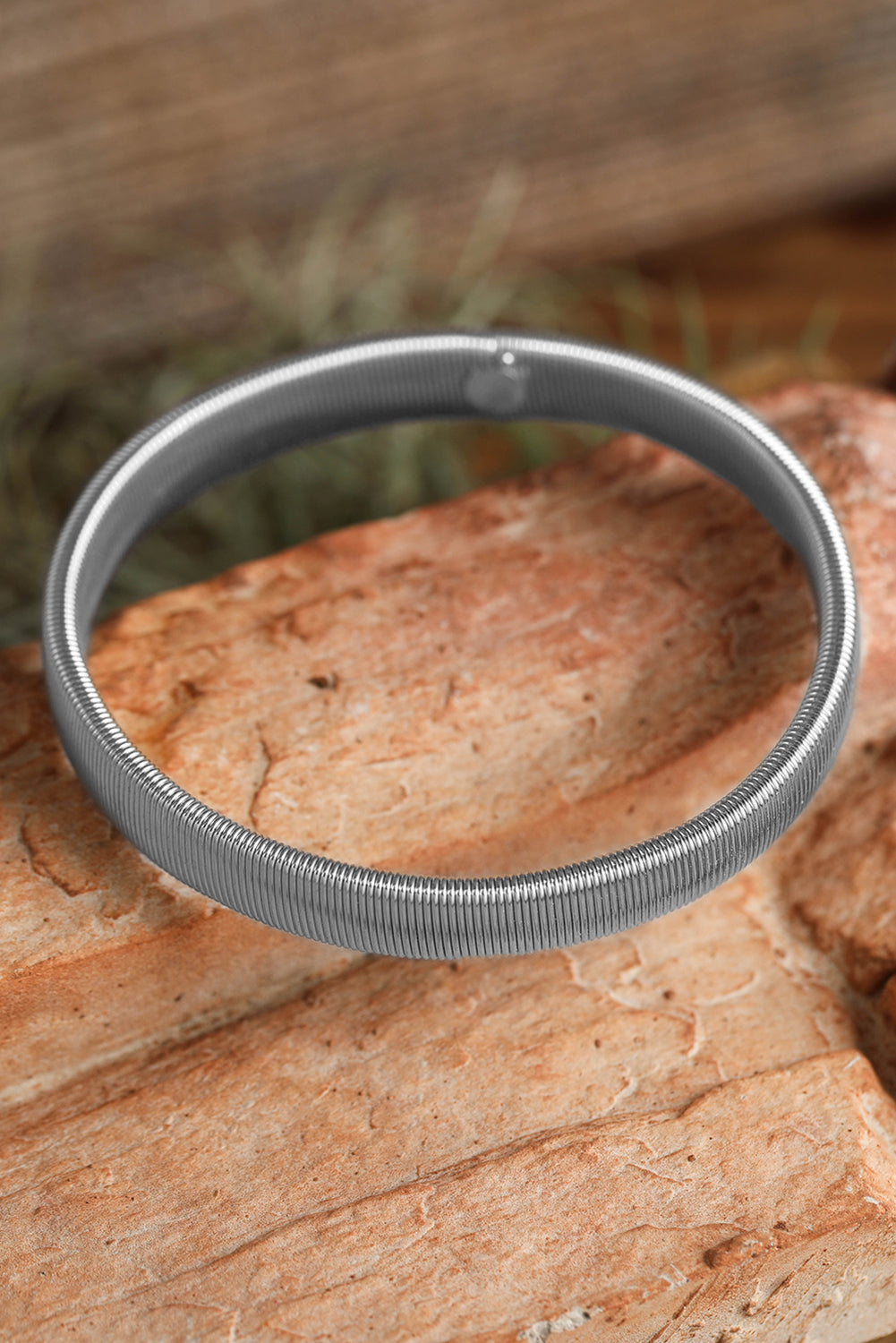 Adjustable silver metal bracelet | For WOMEN