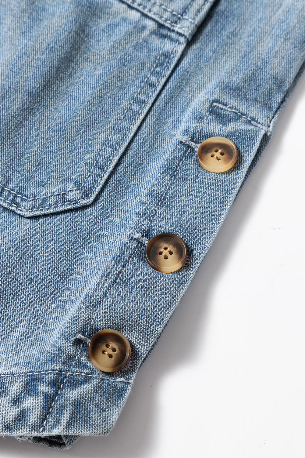 Veste en jean | Avec poches | Pour FEMMES