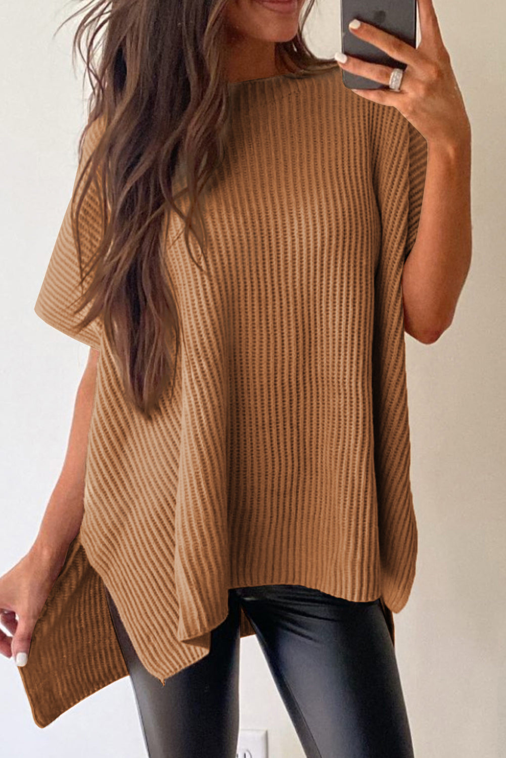 Pull Oversize rose "Mélanie" | Pour FEMMES