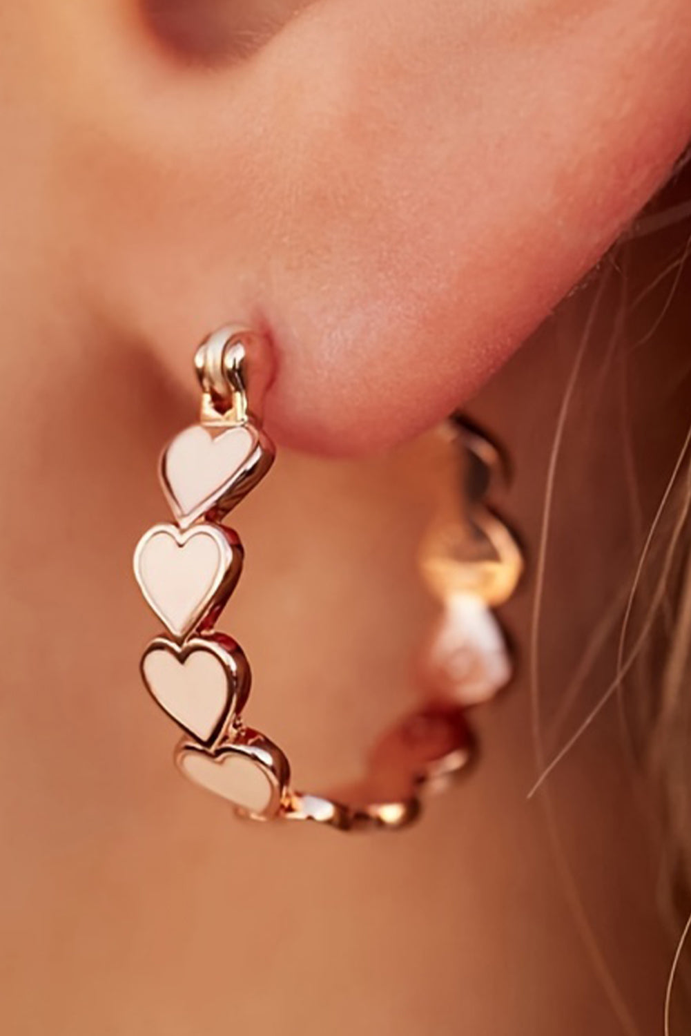 Heart earrings