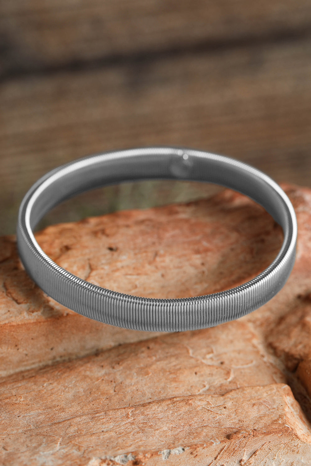 Adjustable silver metal bracelet | For WOMEN
