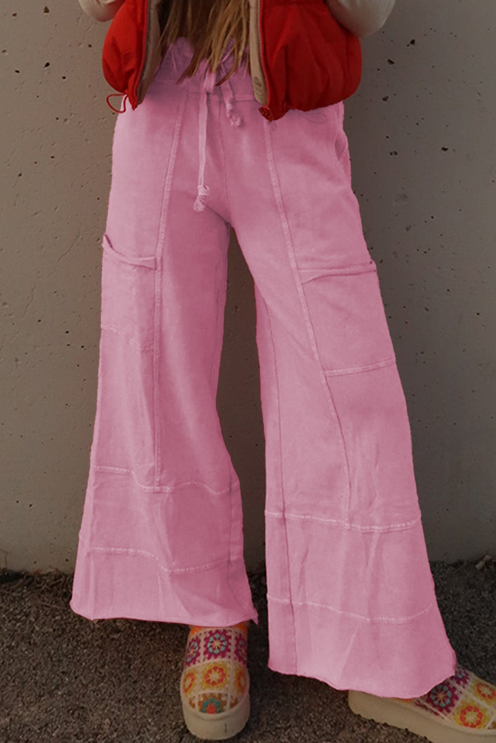 Pantalon cargo large "Cynthia" | Pour FEMMES