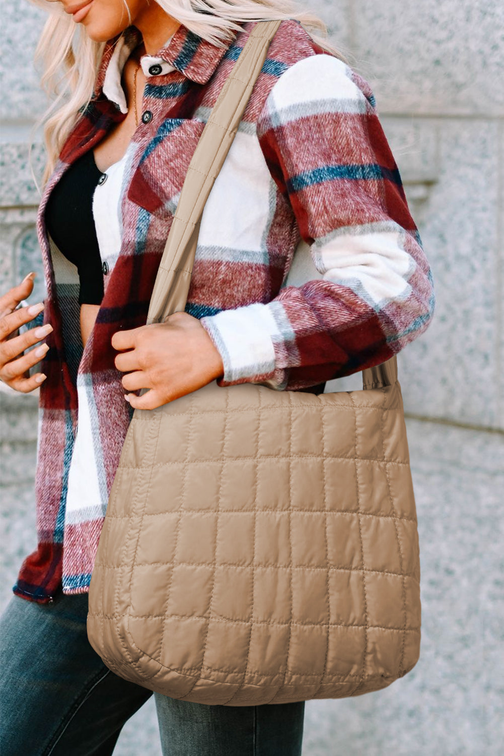 Sac noir large "Mariana" pour FEMMES