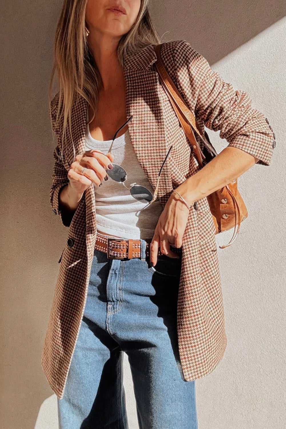 Blazer marron "Adèle"