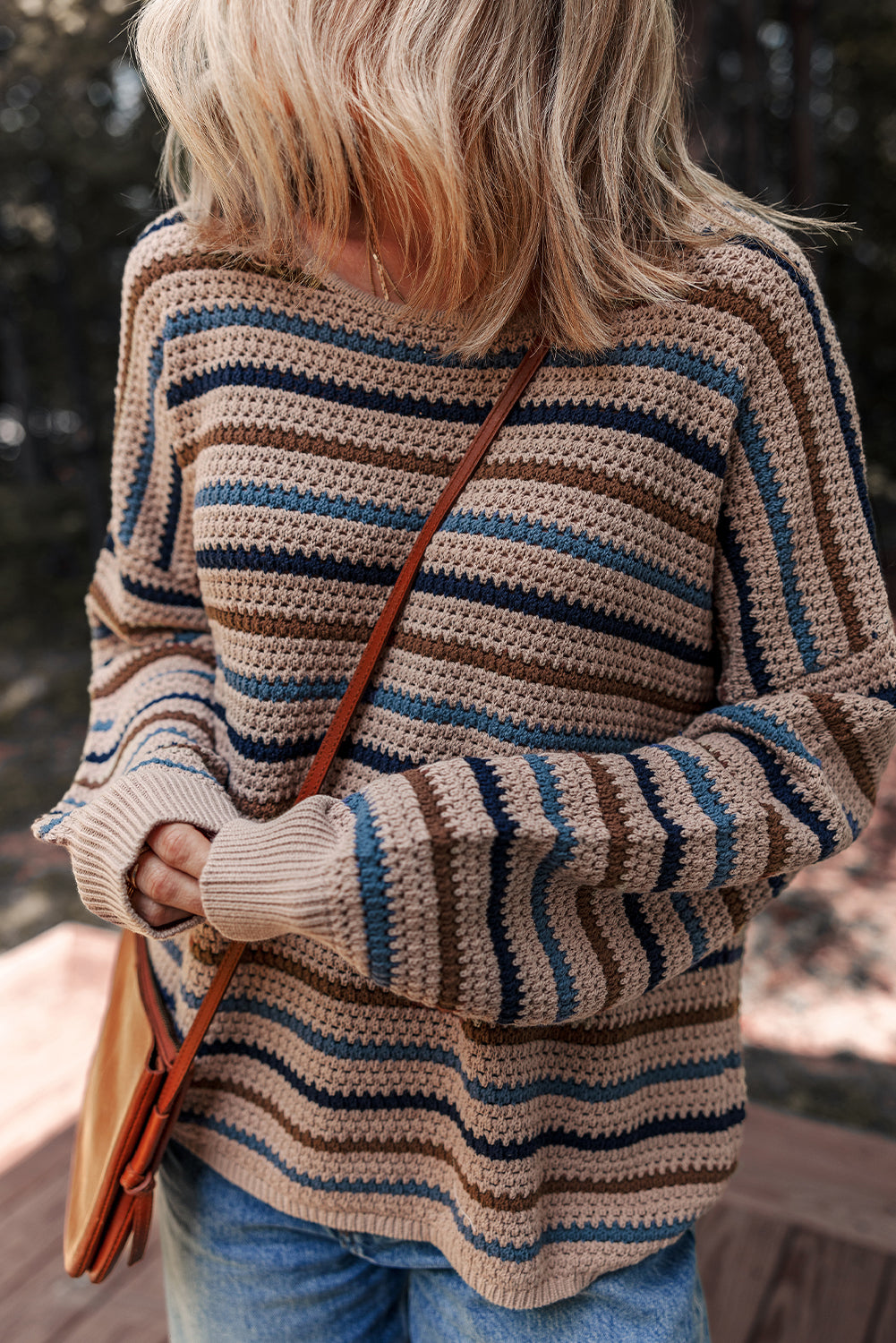 Pull large "Iris" pour FEMMES