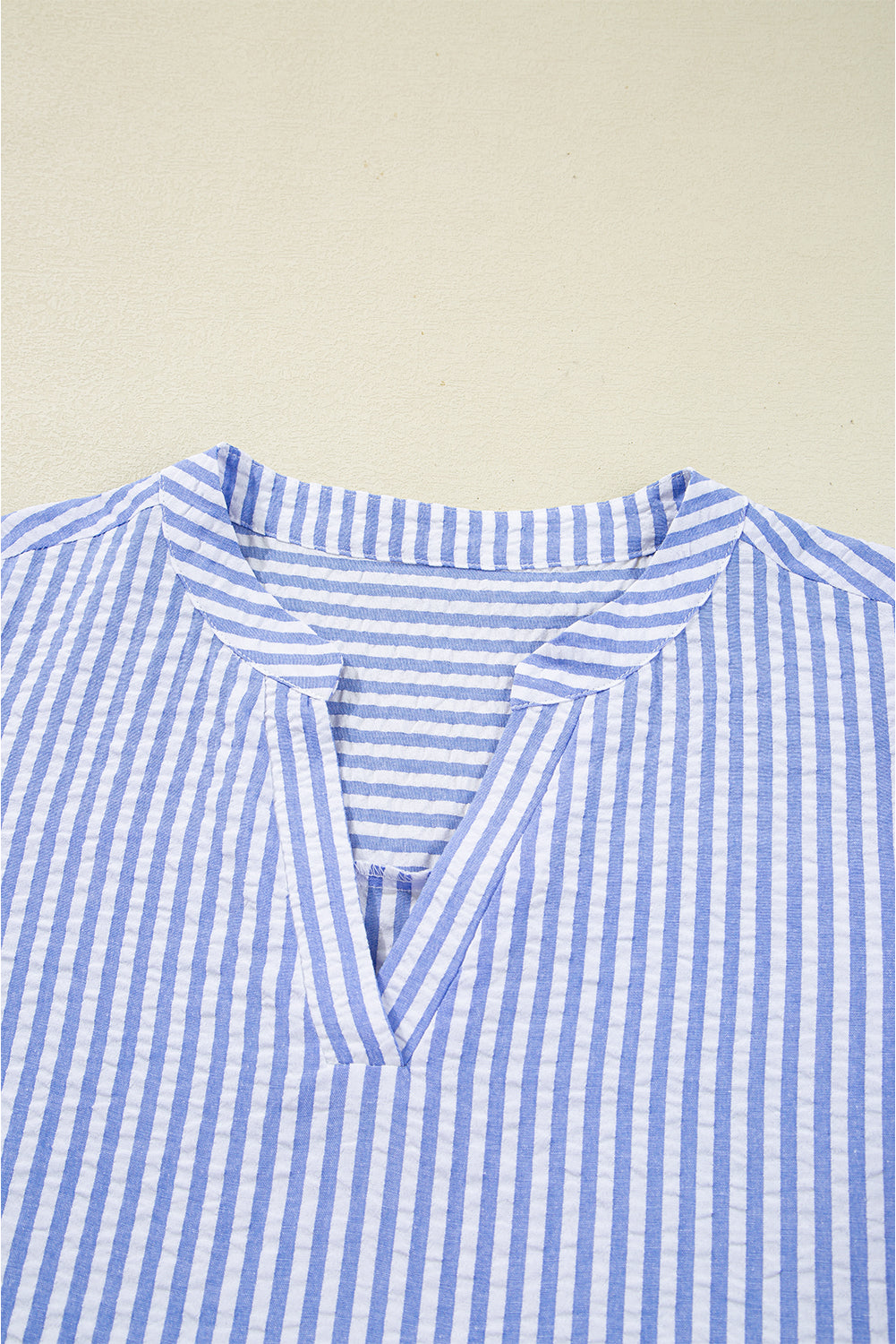 Robe courte bleue "Zoé"