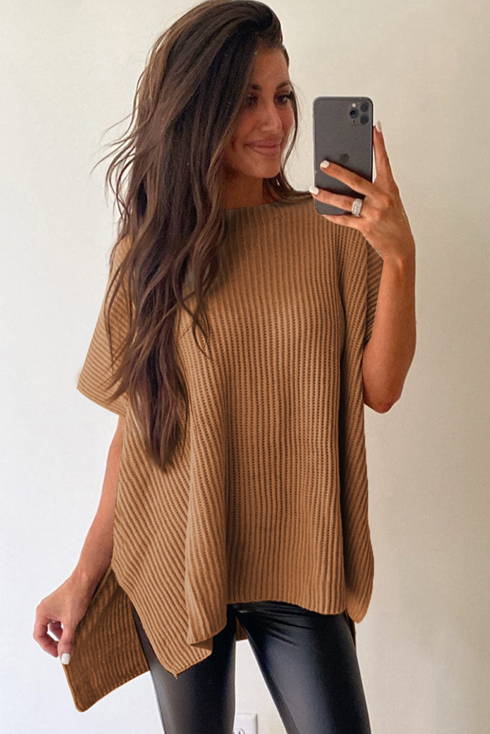 Pull Oversize rose "Mélanie" | Pour FEMMES