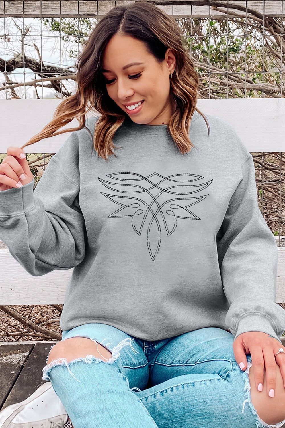 Sweatshirt "Pauline" pour FEMMES