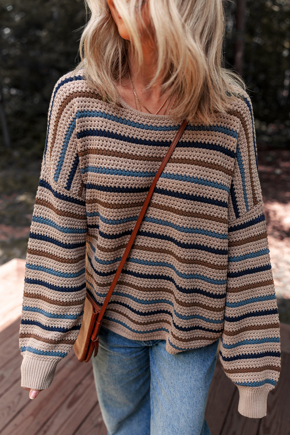 Pull large "Iris" pour FEMMES