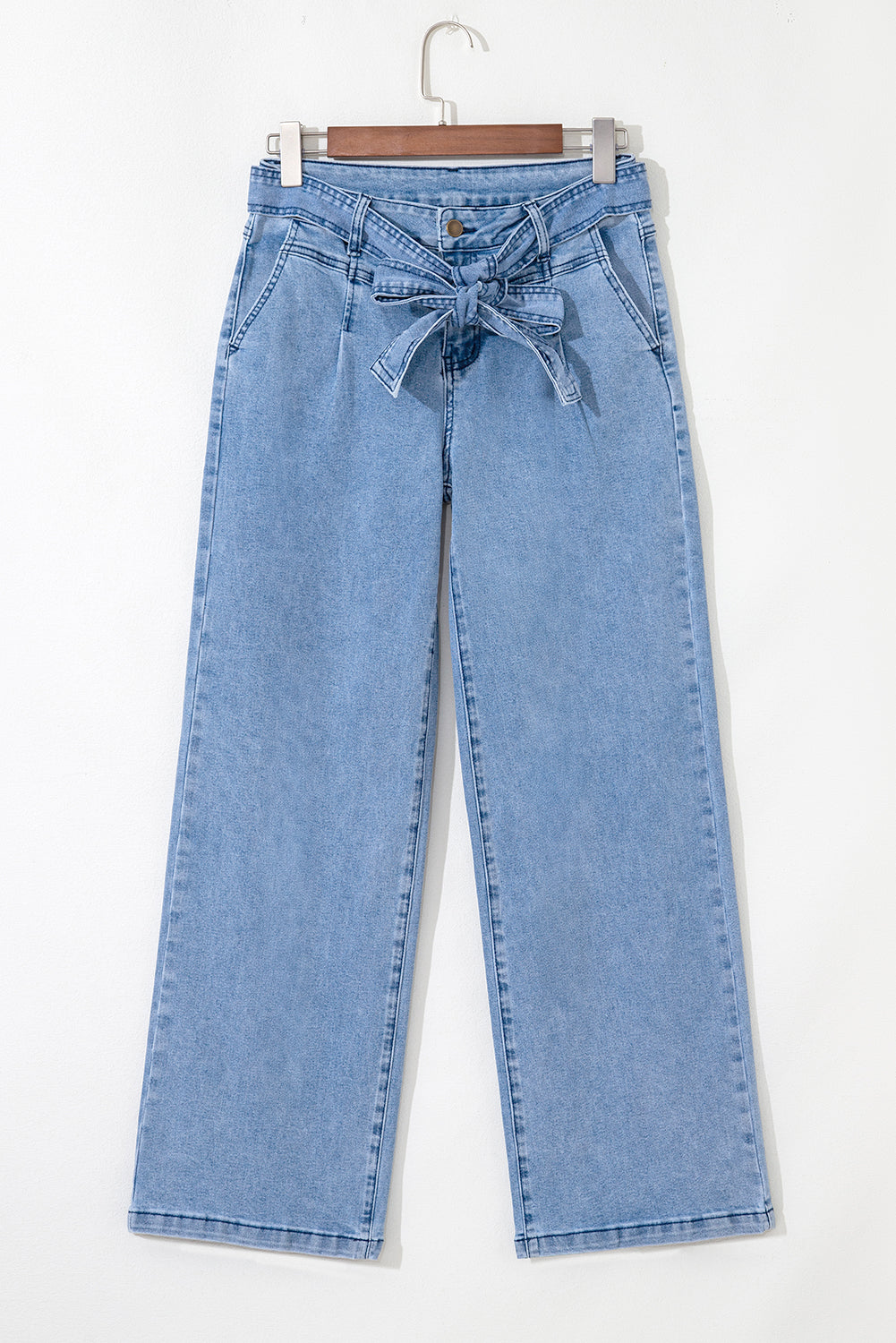 Jean délavé bleu "Lucia" pour FEMMES