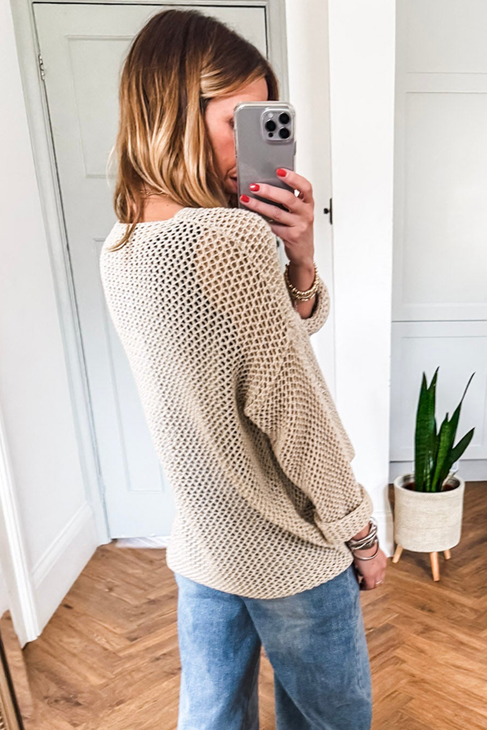 Women's "Victoria" Black Long Sleeve Top