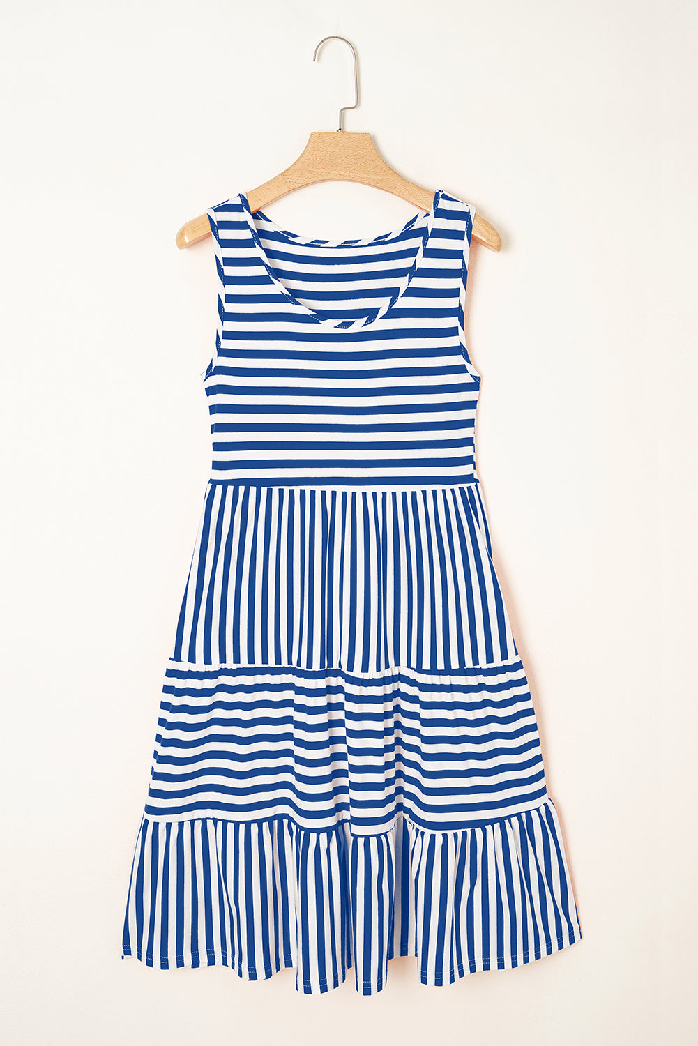 Robe courte "Juliette" | Bleu, Noir, Rose | Sans manches