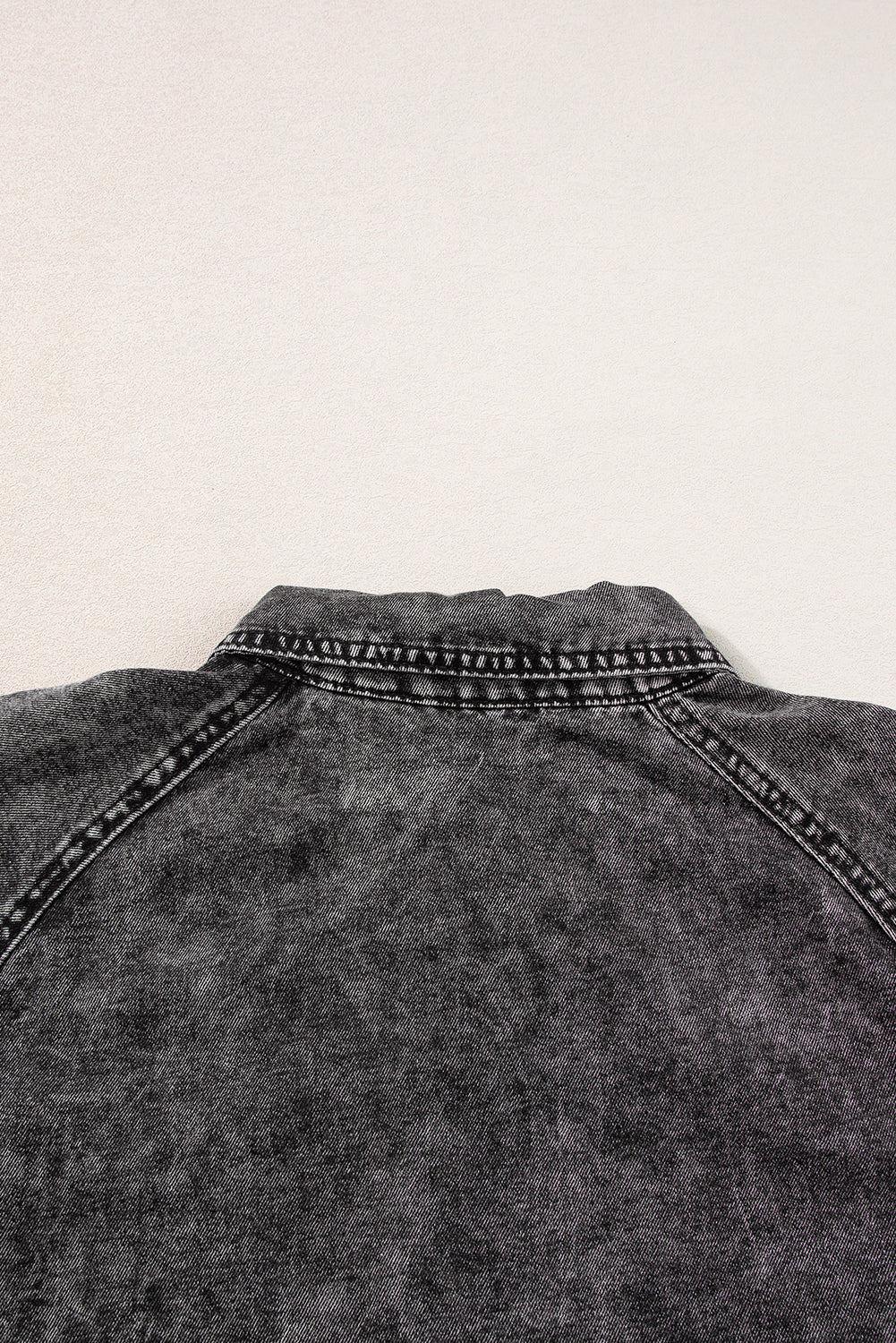 Robe courte en jean | Avec poches
