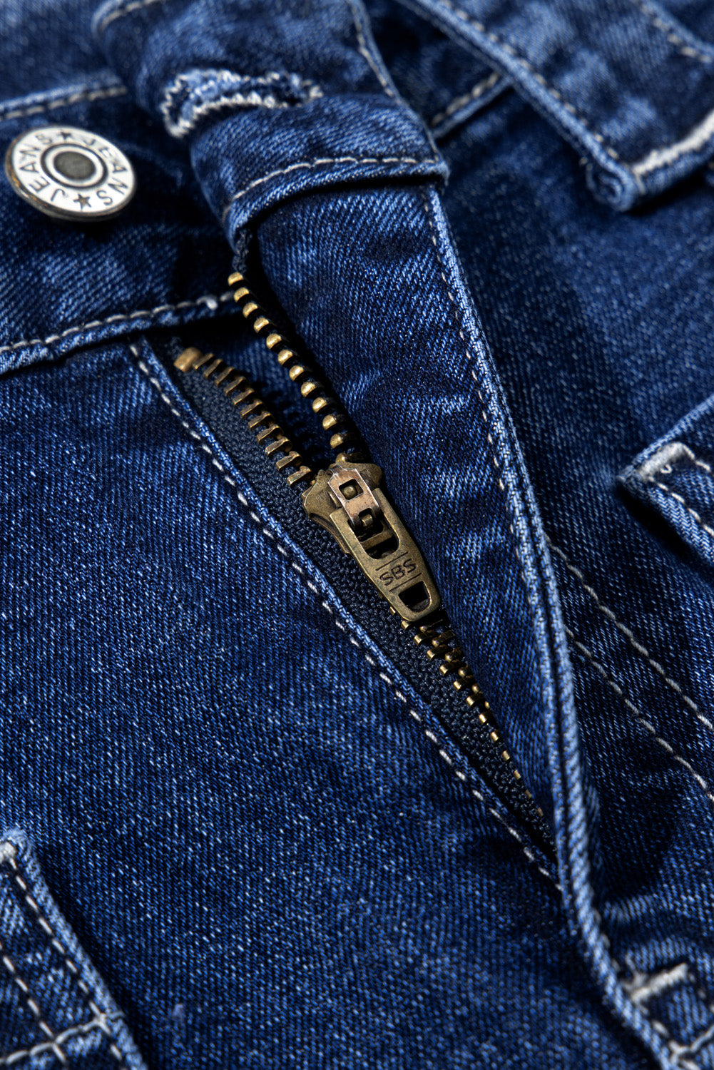 Jean pour FEMMES | Bleu | Large et straight