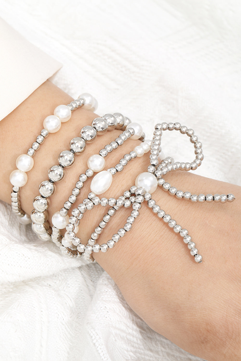 Multi-layered knot bracelet | Gold and/or silver | For WOMEN