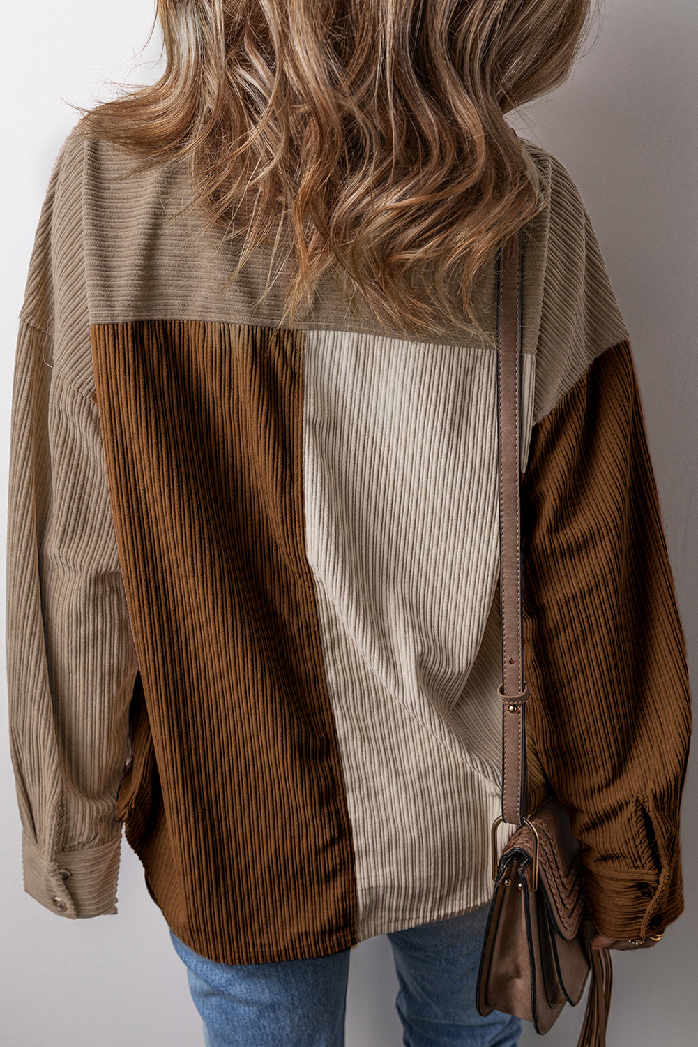 Veste de surchemise | En velours | Pour FEMMES