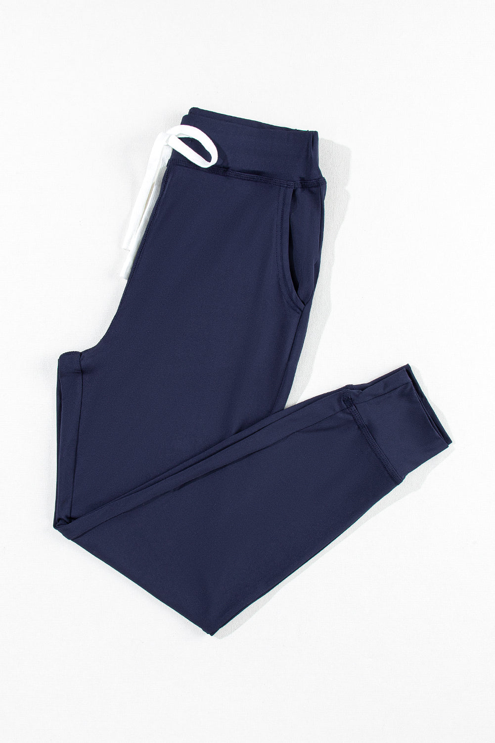 Black skinny joggers | With pockets | For women