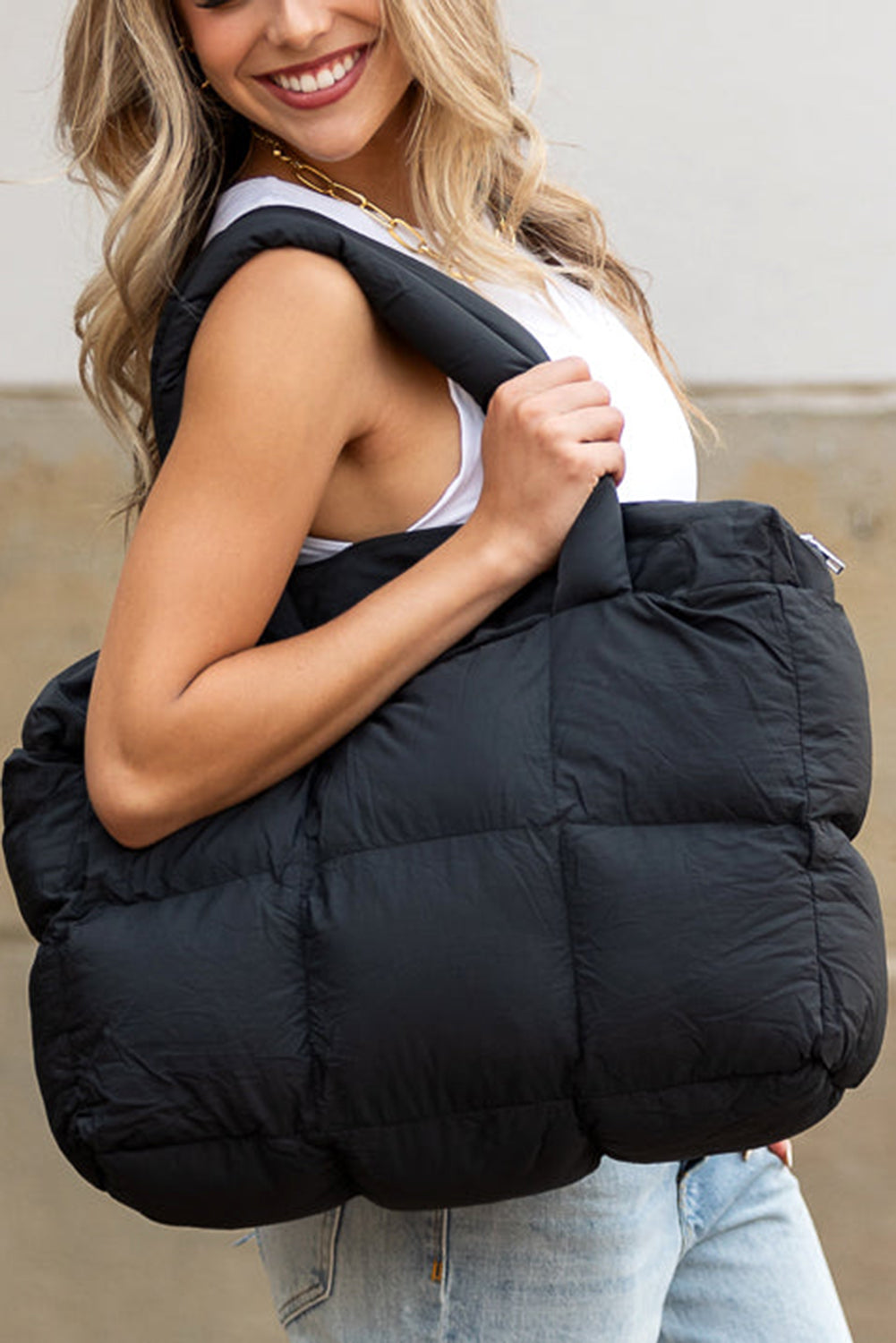Grand sac matelassé "Sophie" pour FEMMES