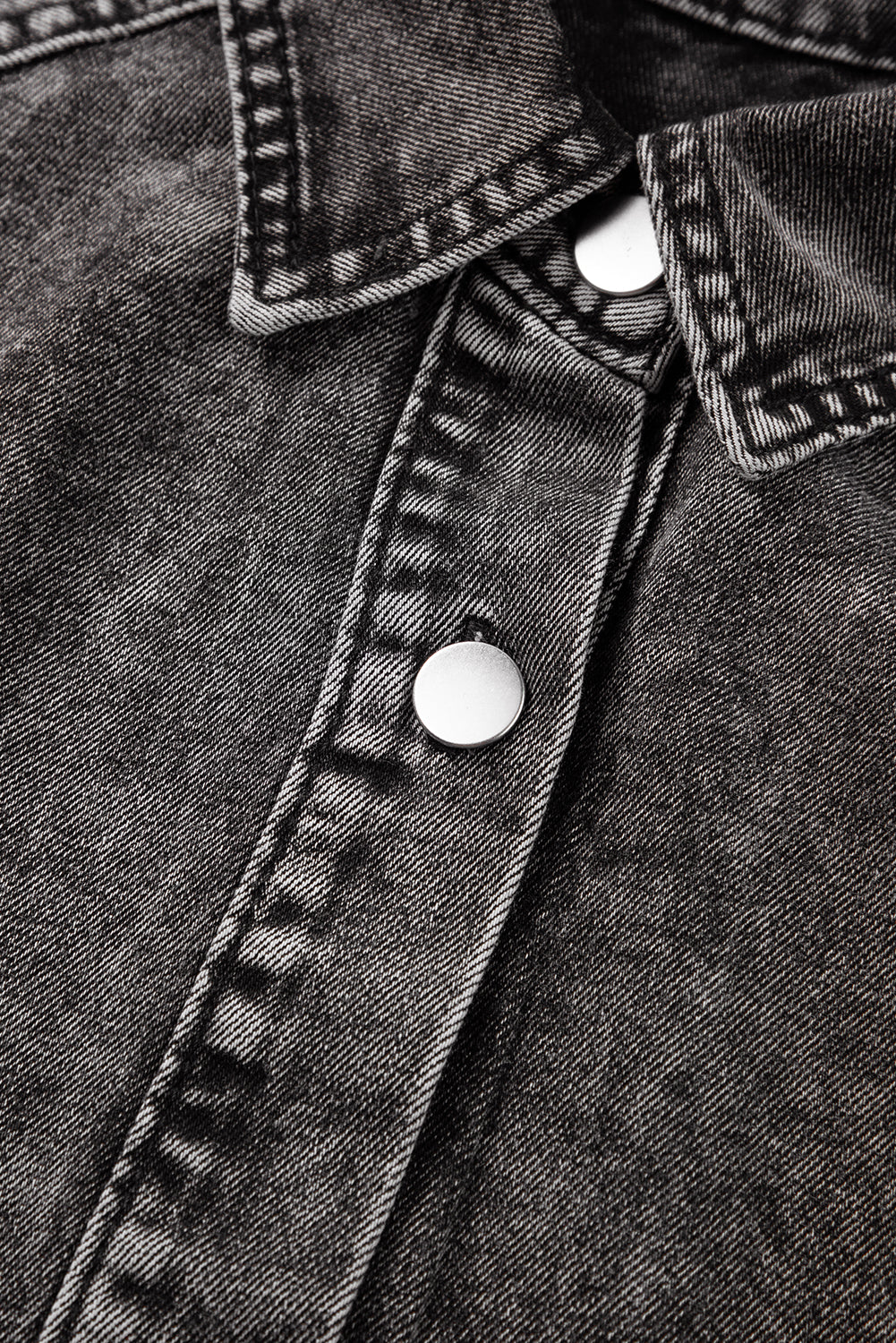 Robe courte en jean | Avec poches