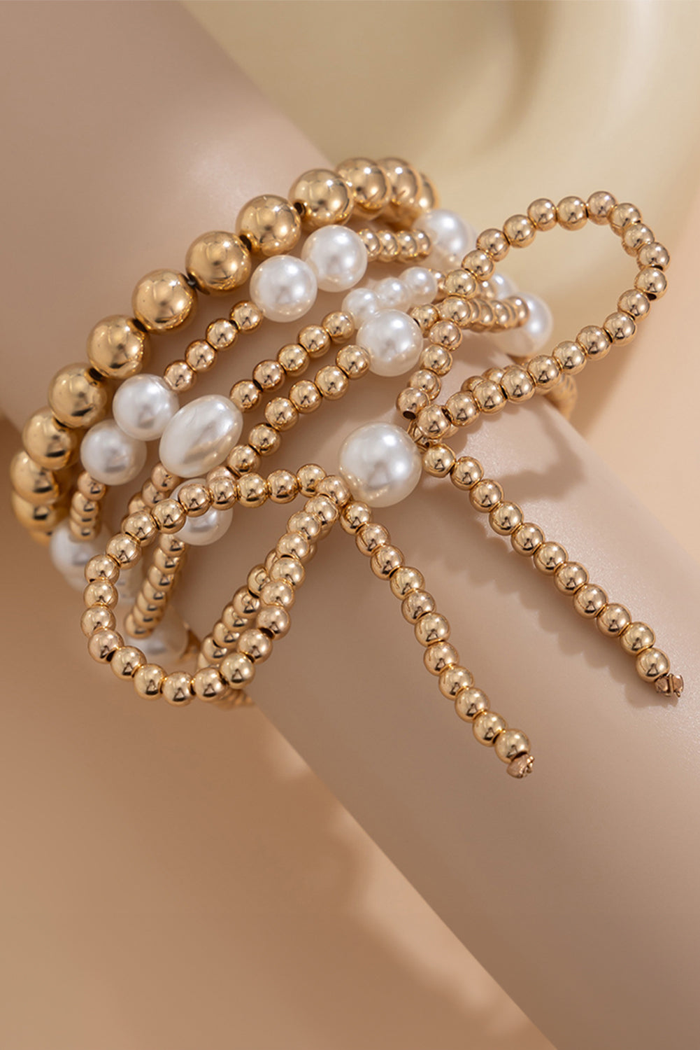 Multi-layered knot bracelet | Gold and/or silver | For WOMEN