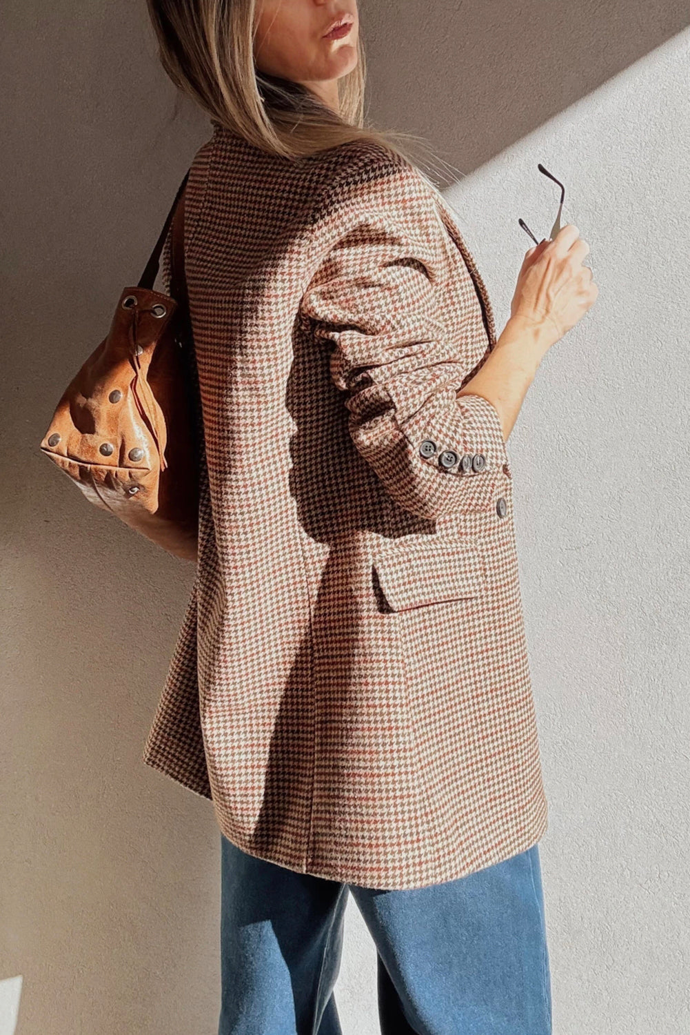 Blazer marron "Adèle"