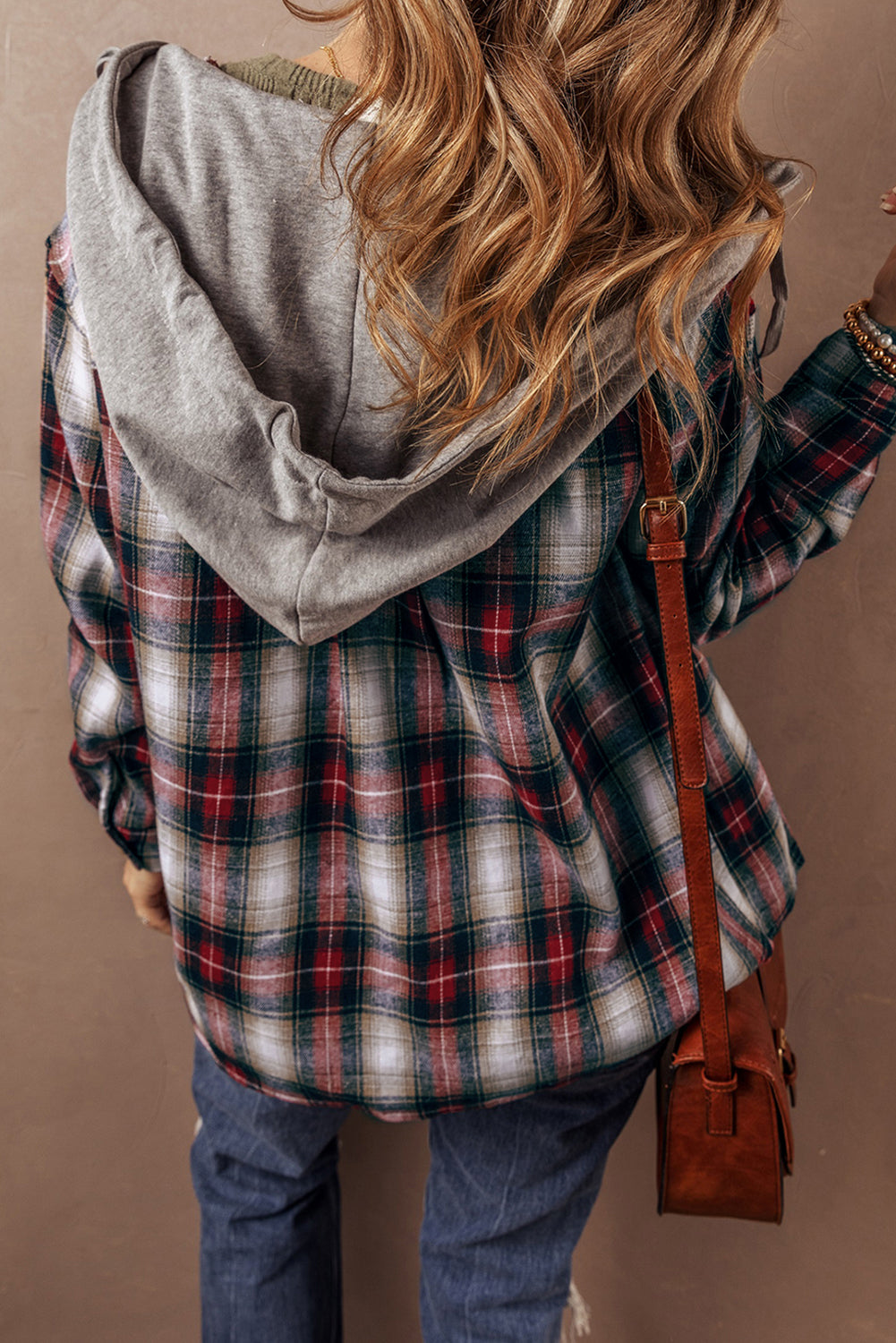 Veste de surchemise boutonnée | Capuchée | Pour FEMMES