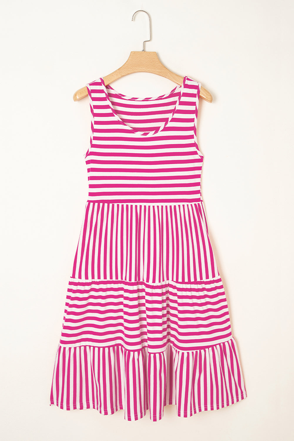 Robe courte "Juliette" | Bleu, Noir, Rose | Sans manches