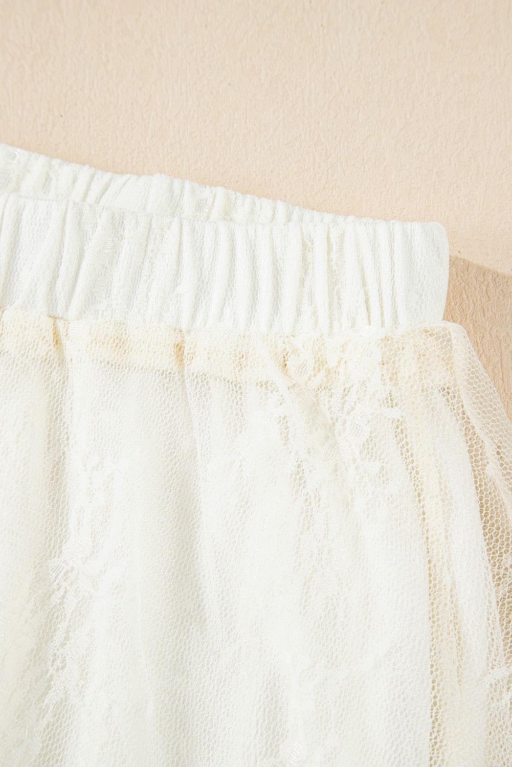 Jupe longue blanche multicouches - ELLEsinil