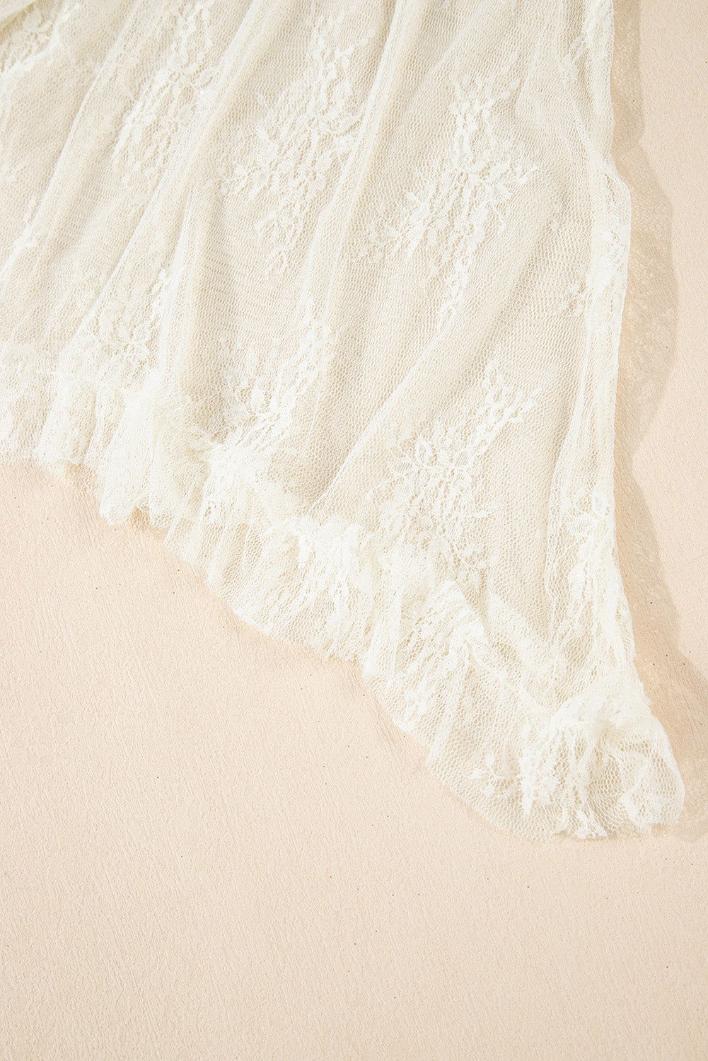 Jupe longue blanche multicouches - ELLEsinil