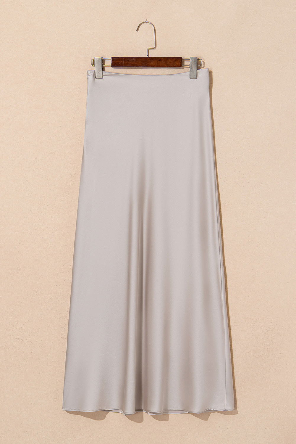 Jupe longue en satin - ELLEsinil