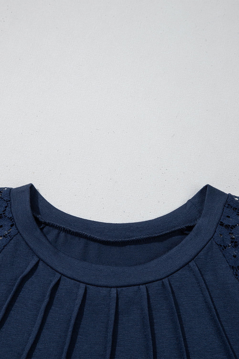 Robe courte verte en dentelle - ELLEsinil