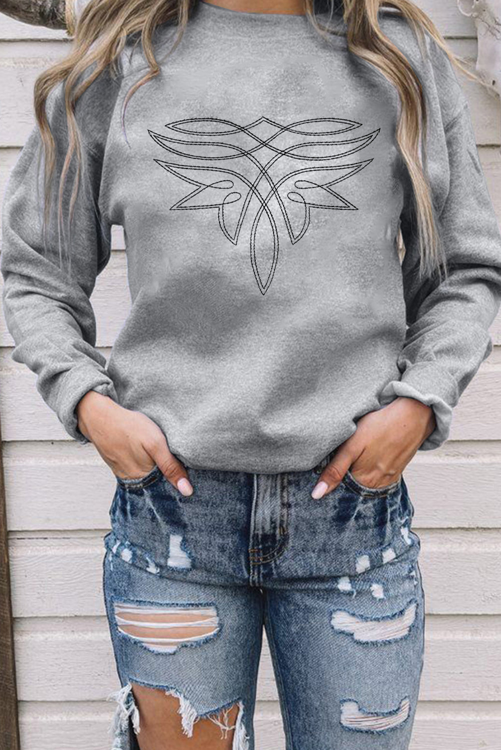 Sweatshirt "Pauline" pour FEMMES