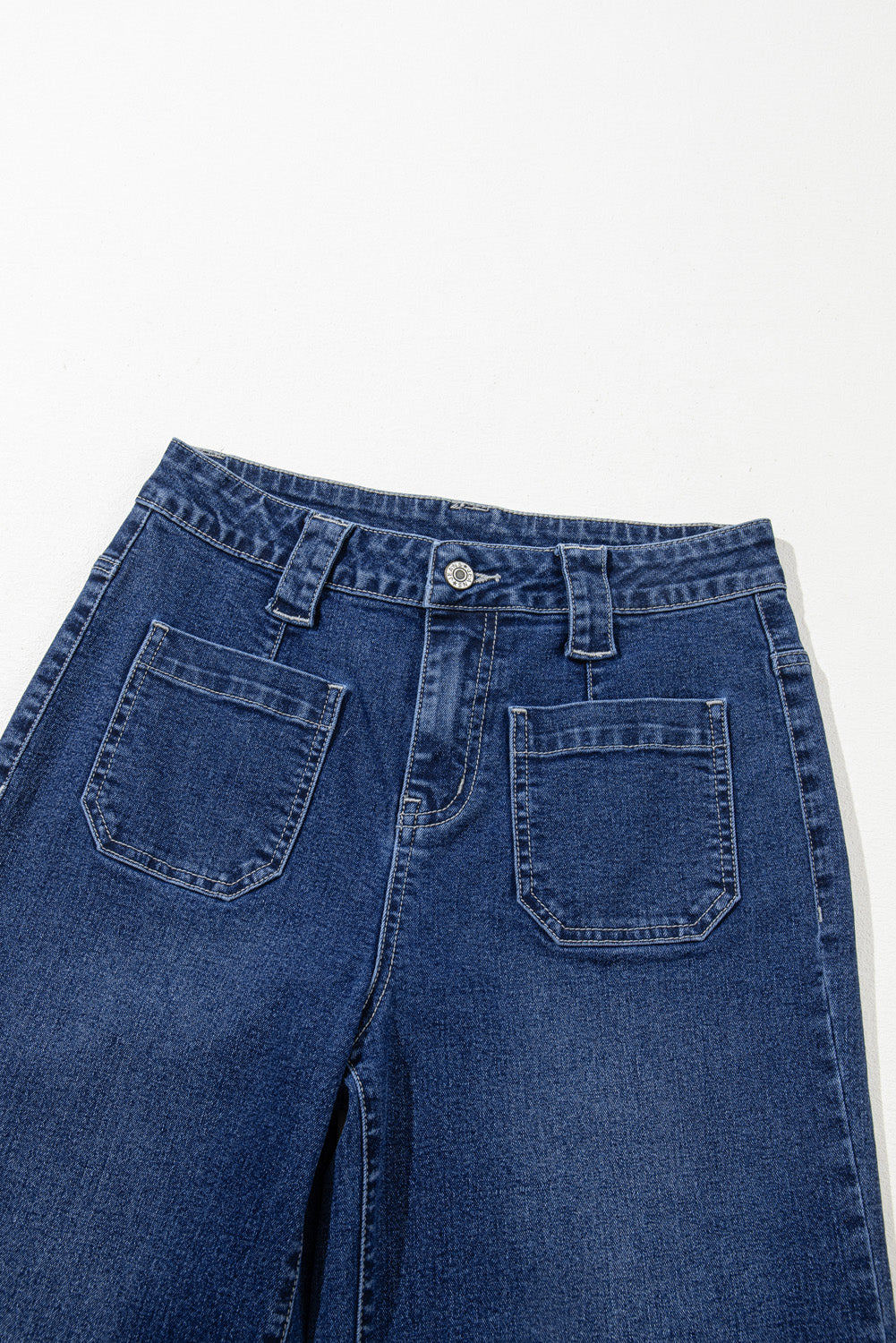 Jean pour FEMMES | Bleu | Large et straight