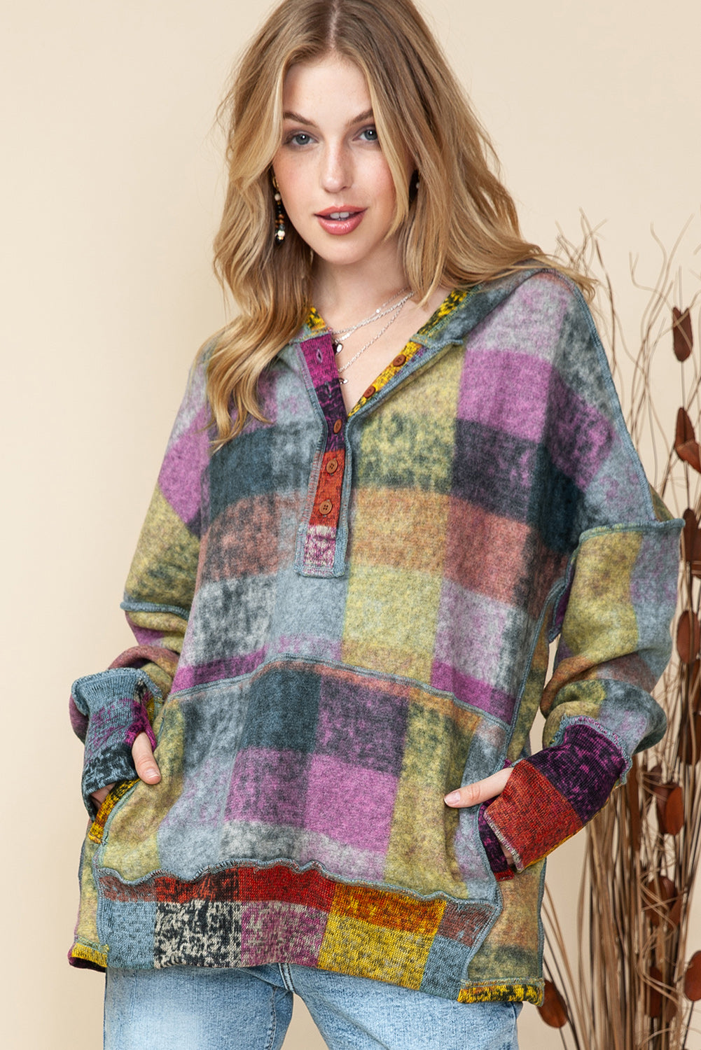 Pull à capuche "Noémie" pour FEMMES