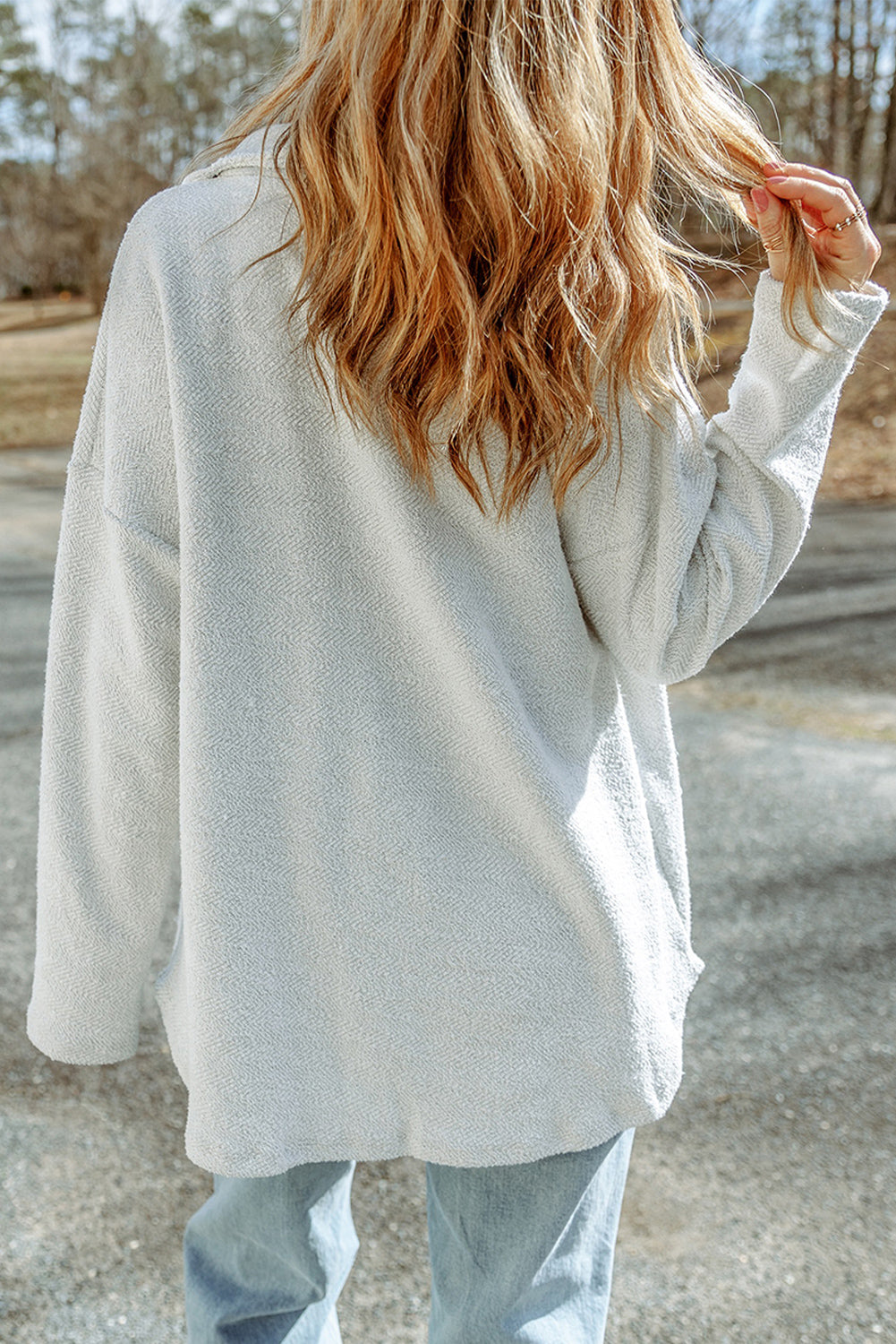 Veste de surchemise boutonnée | Pour FEMMES