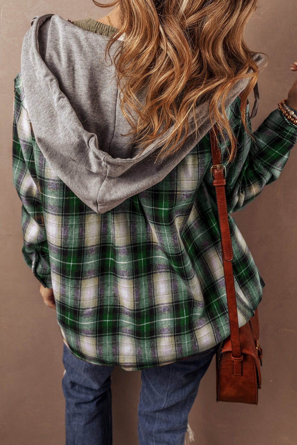 Veste de surchemise boutonnée | Capuchée | Pour FEMMES