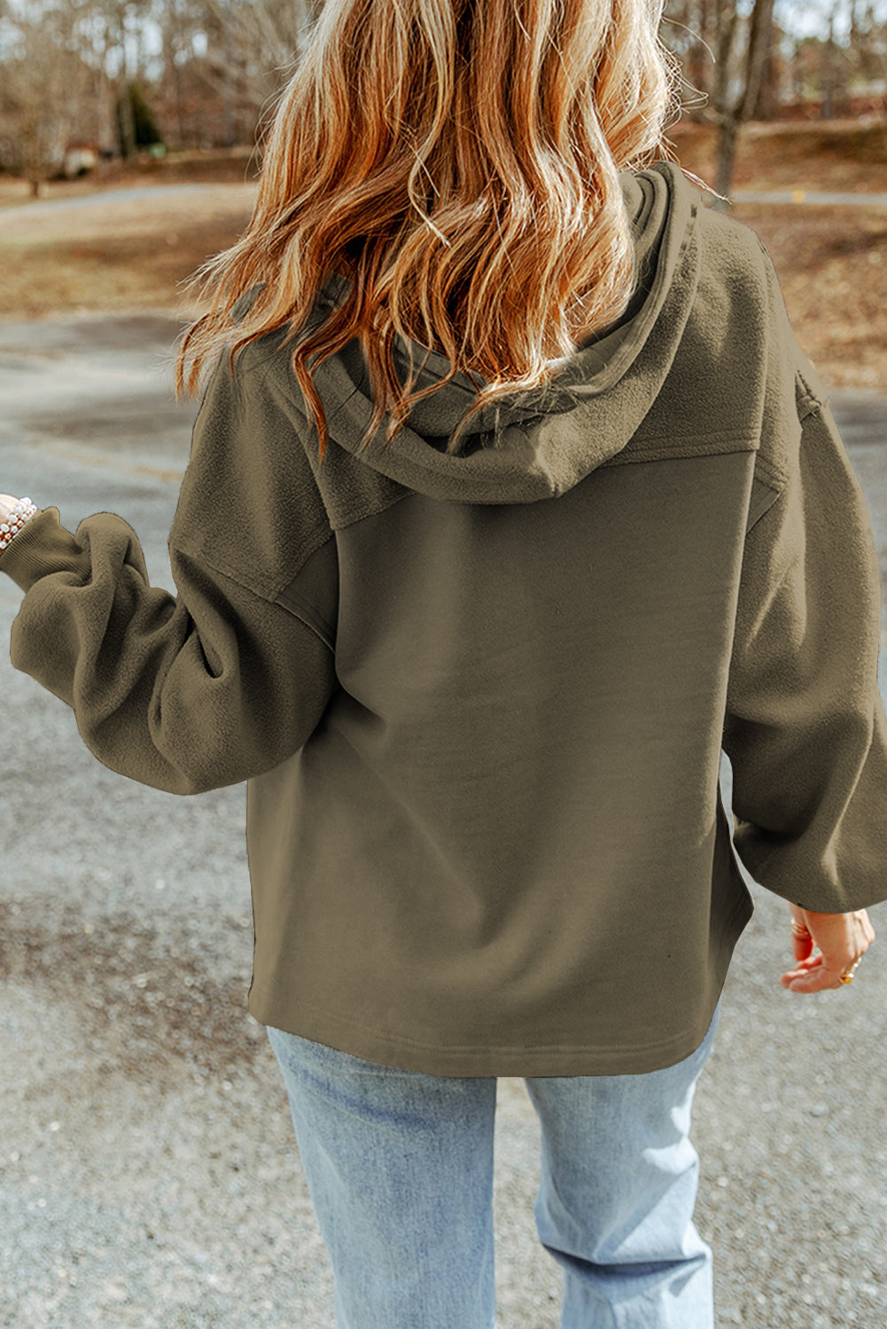 Pull capuché & zippé | Pour FEMMES