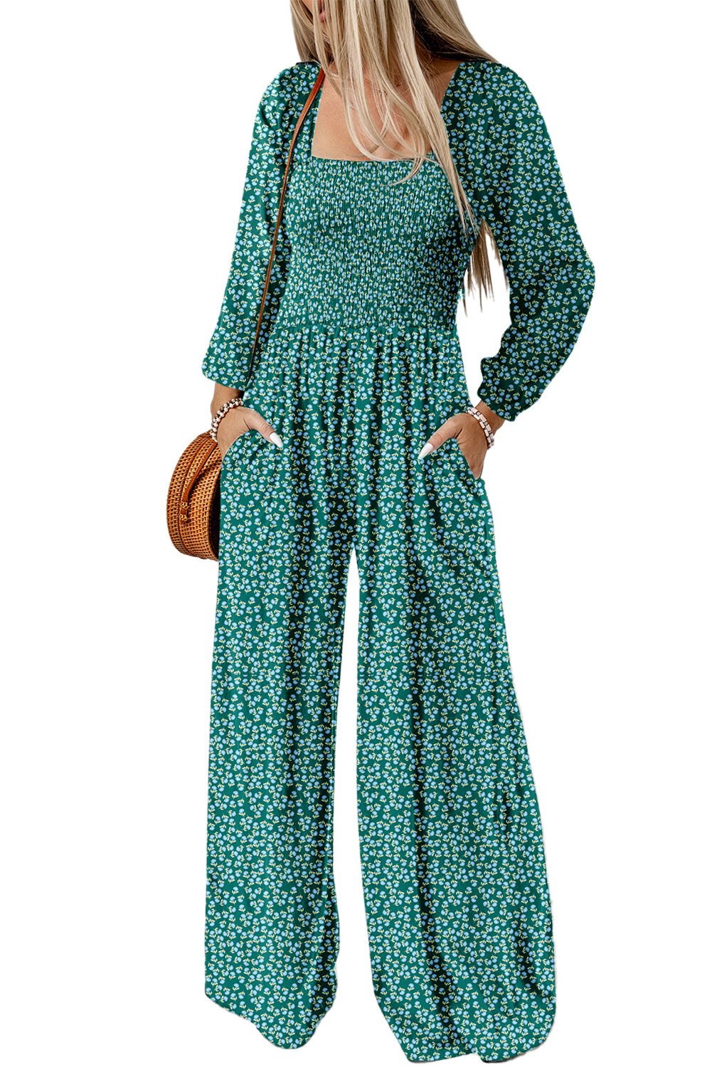 "Élodie" wide jumpsuit for WOMEN