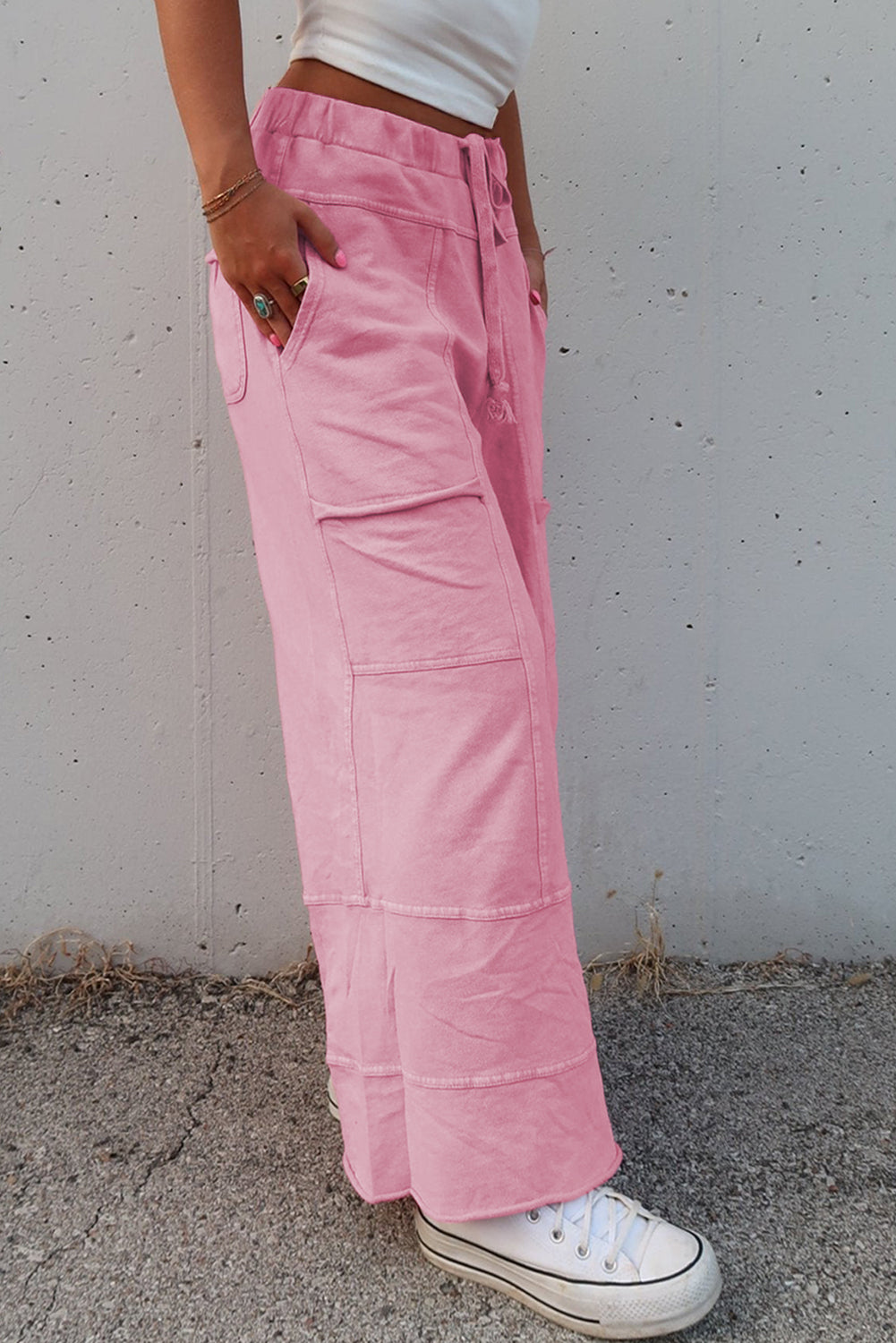 Pantalon cargo large "Cynthia" | Pour FEMMES