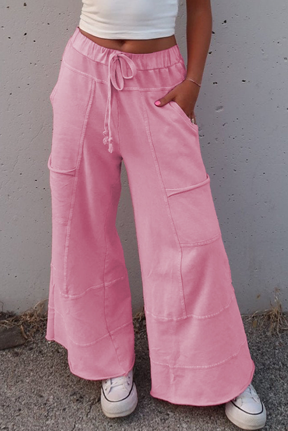 Pantalon cargo large "Cynthia" | Pour FEMMES