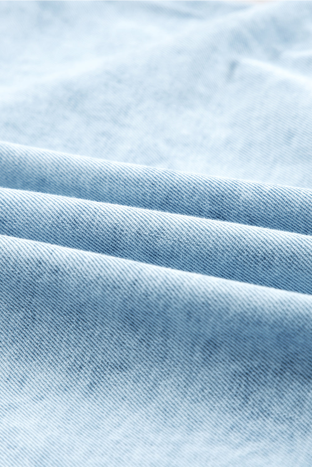 Robe courte en jean | Avec poches
